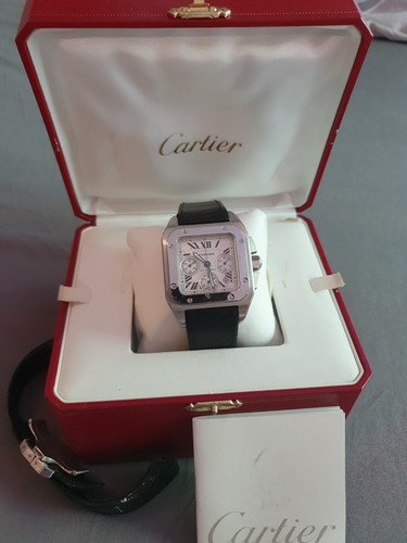 Cartier santos cronografo - cronografo, xl